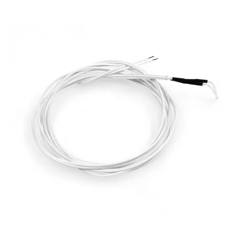 Thermistor 3D printer NTC single-ended glass sealed thermistor temperature sensor 1% 100K 3950