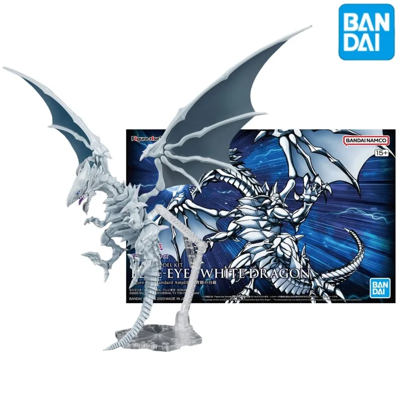 

Фигурка Bandai-rise Frs пластиковая фигурка, оригинальная модель, усиленная экшн-фигурка белого дракона с голубыми глазами в сборе, коллекционная игрушка в подарок