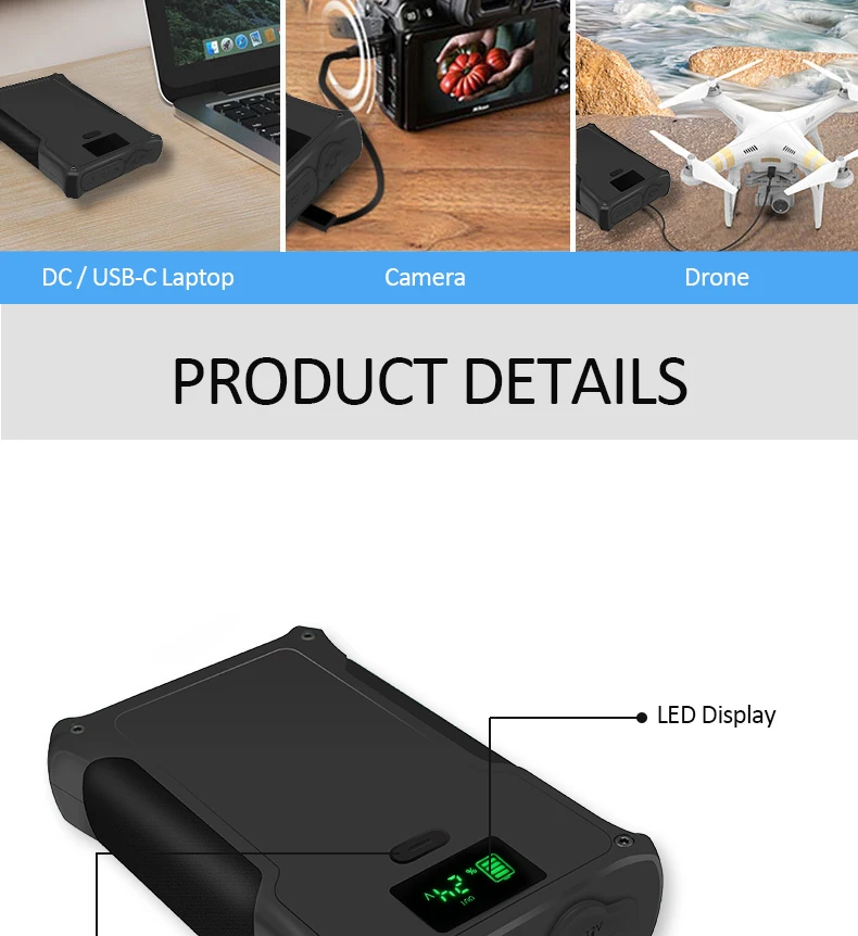 CPAP Machine For Battery Pack 24V 5A For GII E-20C E-20A G2S A20 Travelling on Airplane Train Vehicle Vacation Holiday