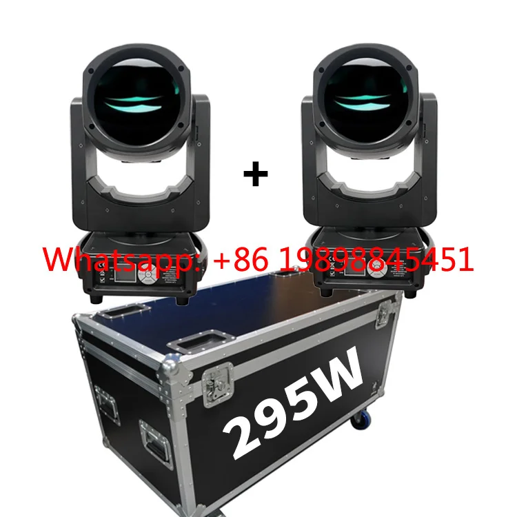 295W 14R Sharpy Beam Moving Head Light DMX 14 Gobo 48+8 Prism DJ Stage Light With Case