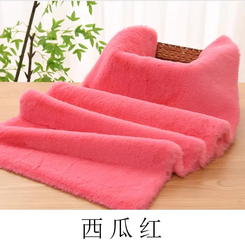 

1yard Coat Vest Stage DIY Newborn Photographic fabric,Long imitation fur rabbit fur imitation fur Fabric For clothing