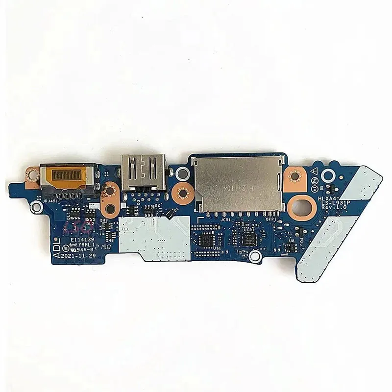 

USB Power Button Board Without Cable LS-L931P For Lenovo Thinkbook 14 15 G2 ITL