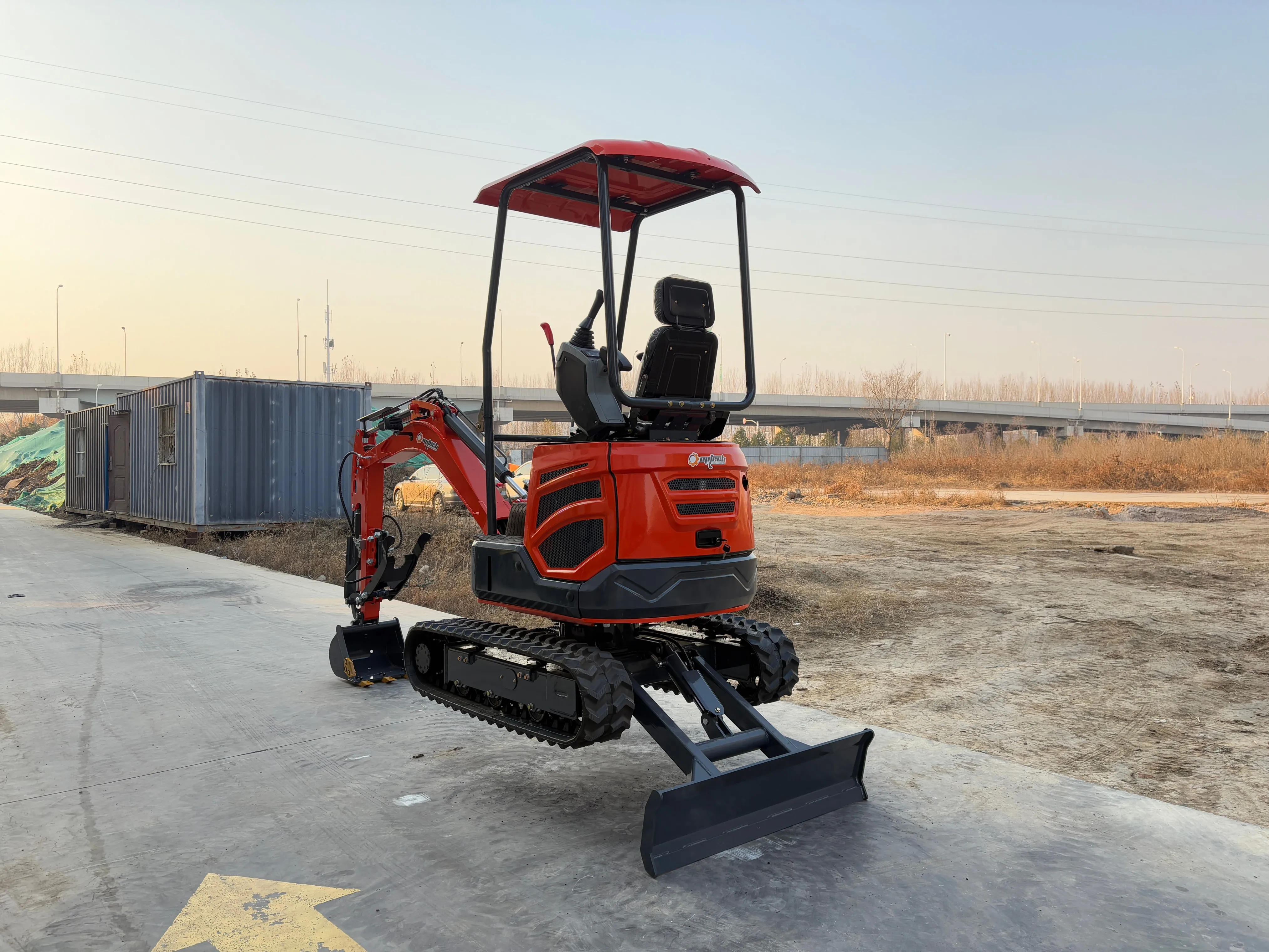 customized EPA & CE Certified Euro 5 Excavator OMI-18Pro, with Swing Arm Telescopic Crawler, Factory Supply Free Shippin