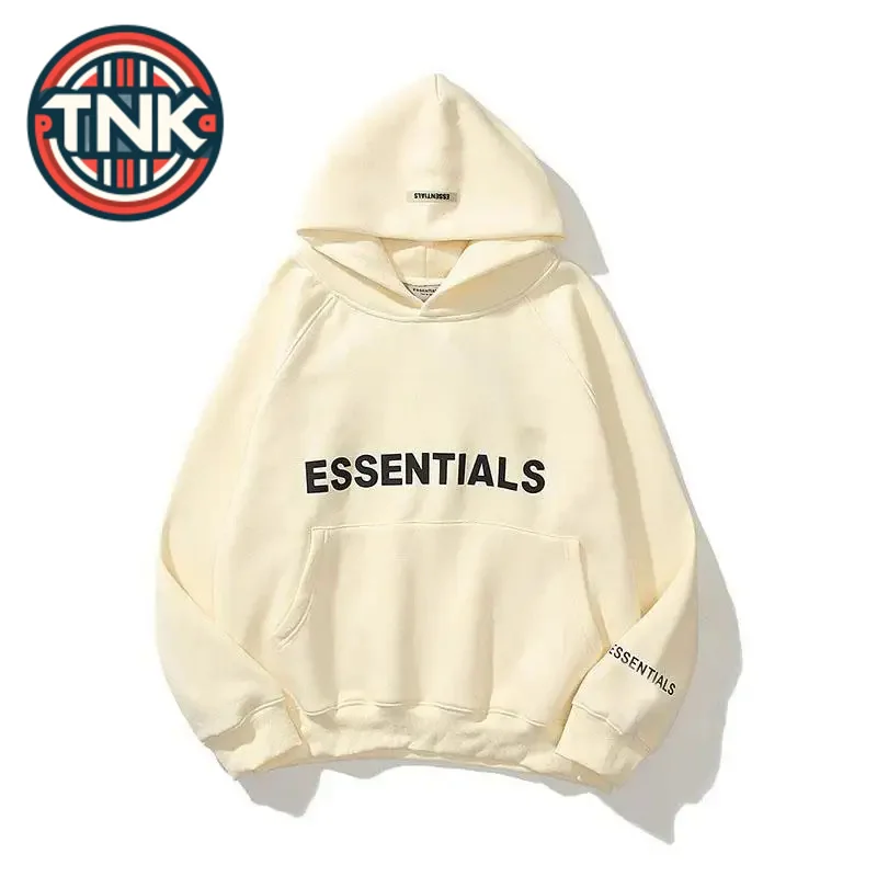 Camisolas de grandes dimensões masculinas e femininas, Hoodie Essentials, Streetwear Hip Hop, Camisola Neutra, Melhor Qualidade, Outono, Kanye West