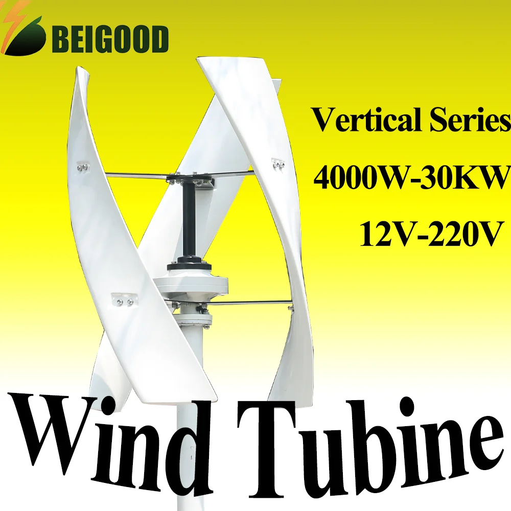 Wind Turbine Power Permanent Maglev for You 10KW-50KW 220V Wind Generator Inner Air Duct Alternative Free Energy