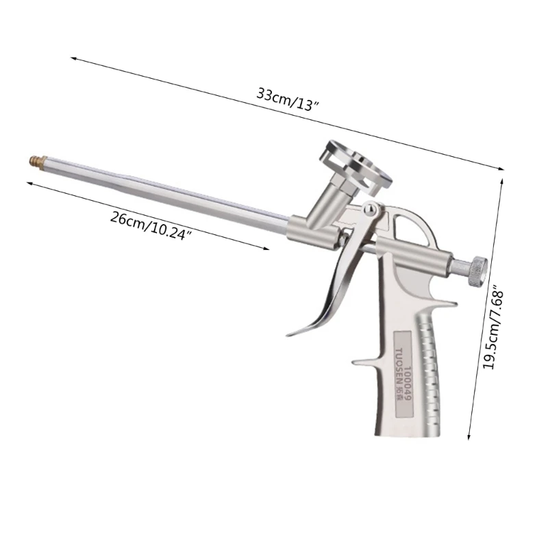 SprayGun Espuma Expansão SprayGun Acessórios calafetagem Distribuição poliuretano