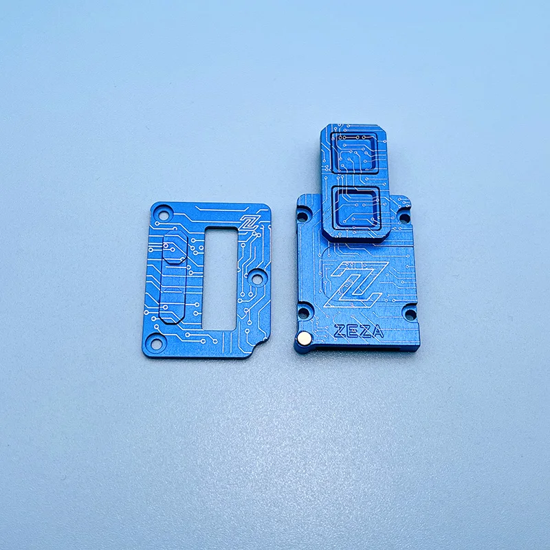 Zeza Team Set di piastre interruttori interni per SXK BB / Billet Box Mod Kit in lega di alluminio anteriore/dietro pannello interno accessori Vape