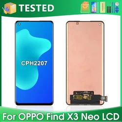 6.55''For OPPO Find X3 Neo For Find X3 Neo CPH2207 LCD Display Touch Screen Digitizer Assembly Replacement