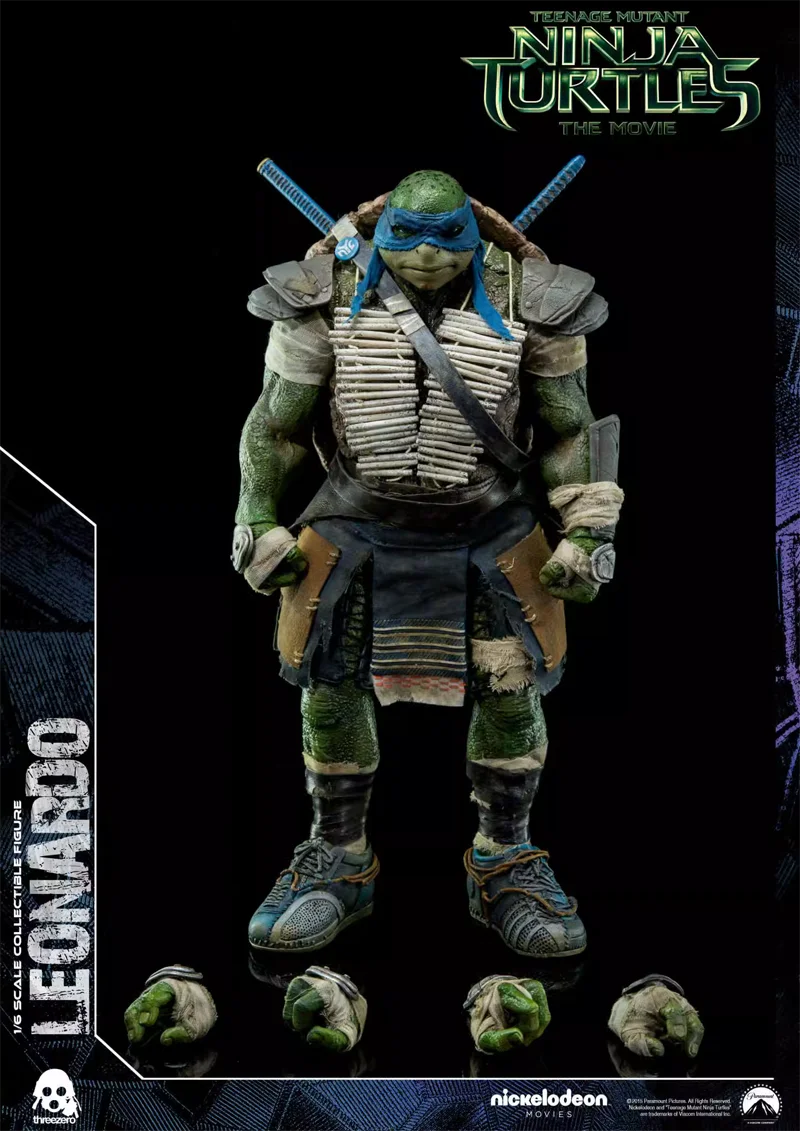 Threezero 1:6 Teenage Mutant Ninja Turtles Leonardo Da Vinci