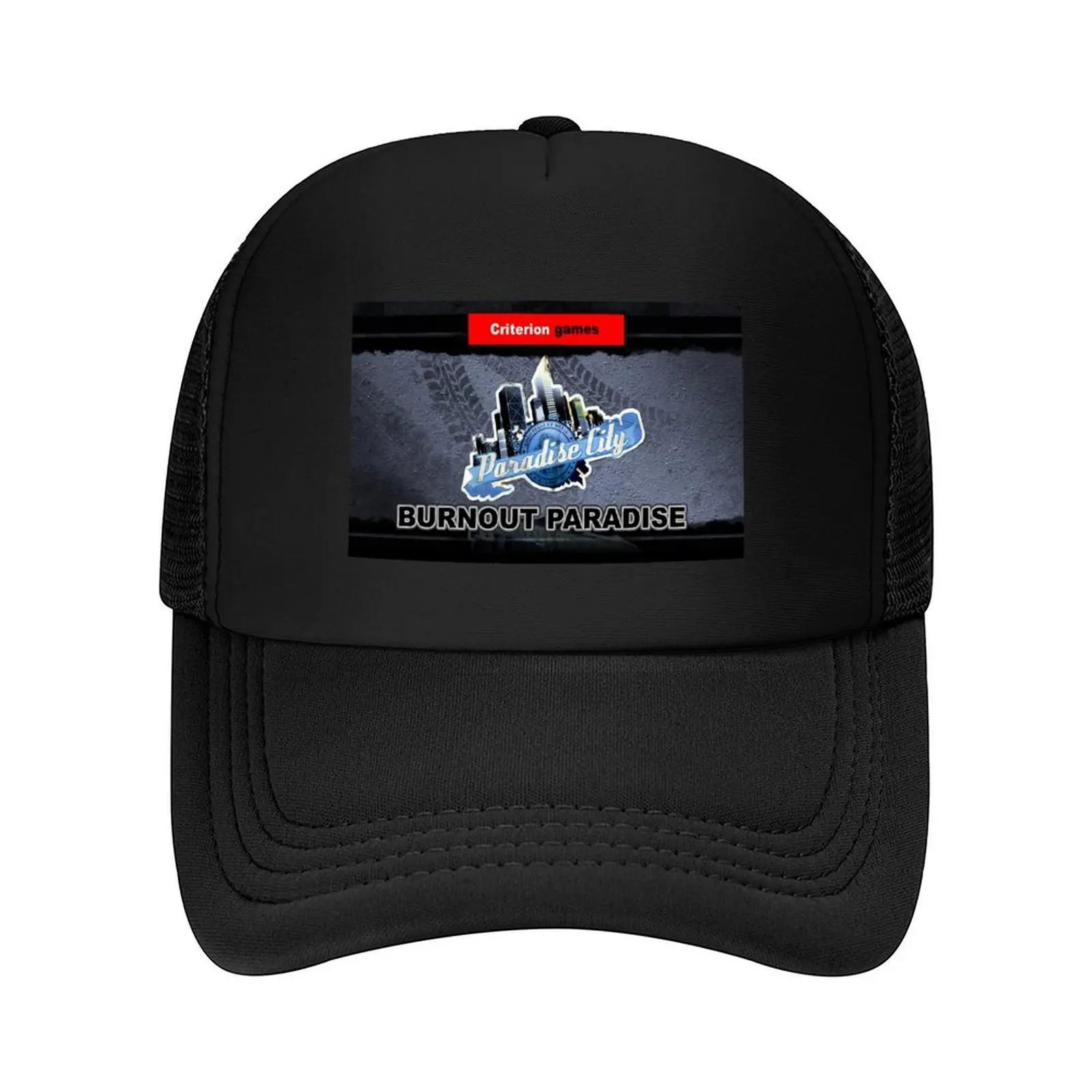 

BURNOUT PARADISE Baseball Cap New In The Hat Hip Hop black Horse Hat Women Men's