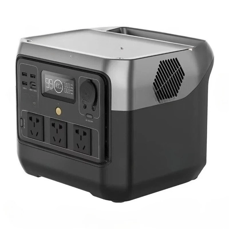 

For EcoFlow River 2 Pro Outdoor Mobile 220V Fast Charge Lithium River 2 Max Iron Phosphate Battery High Power Supply