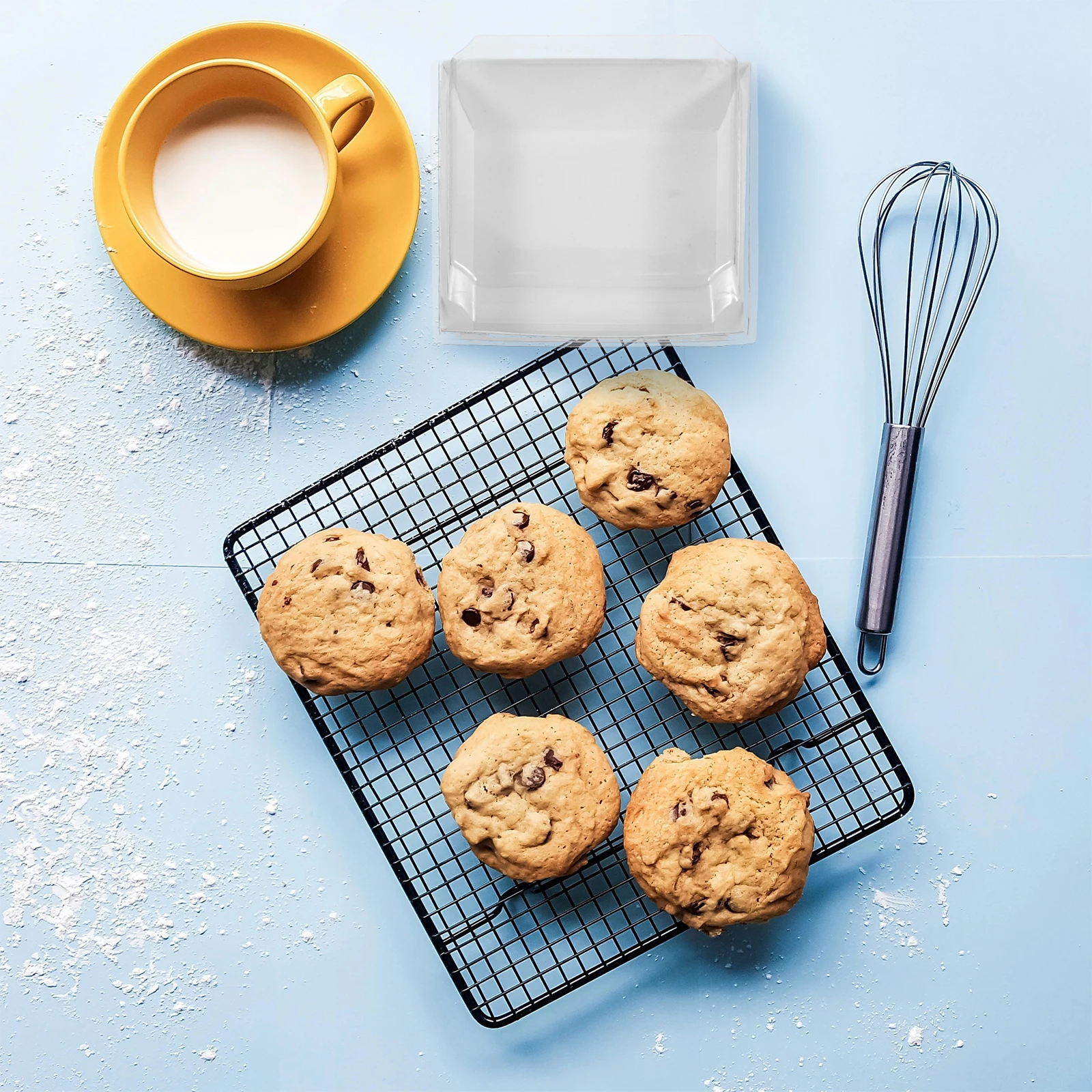 

50 Pcs Delicious Food Carton Cake Storage Container Transport Clear Containers Dessert Boxes with Lids