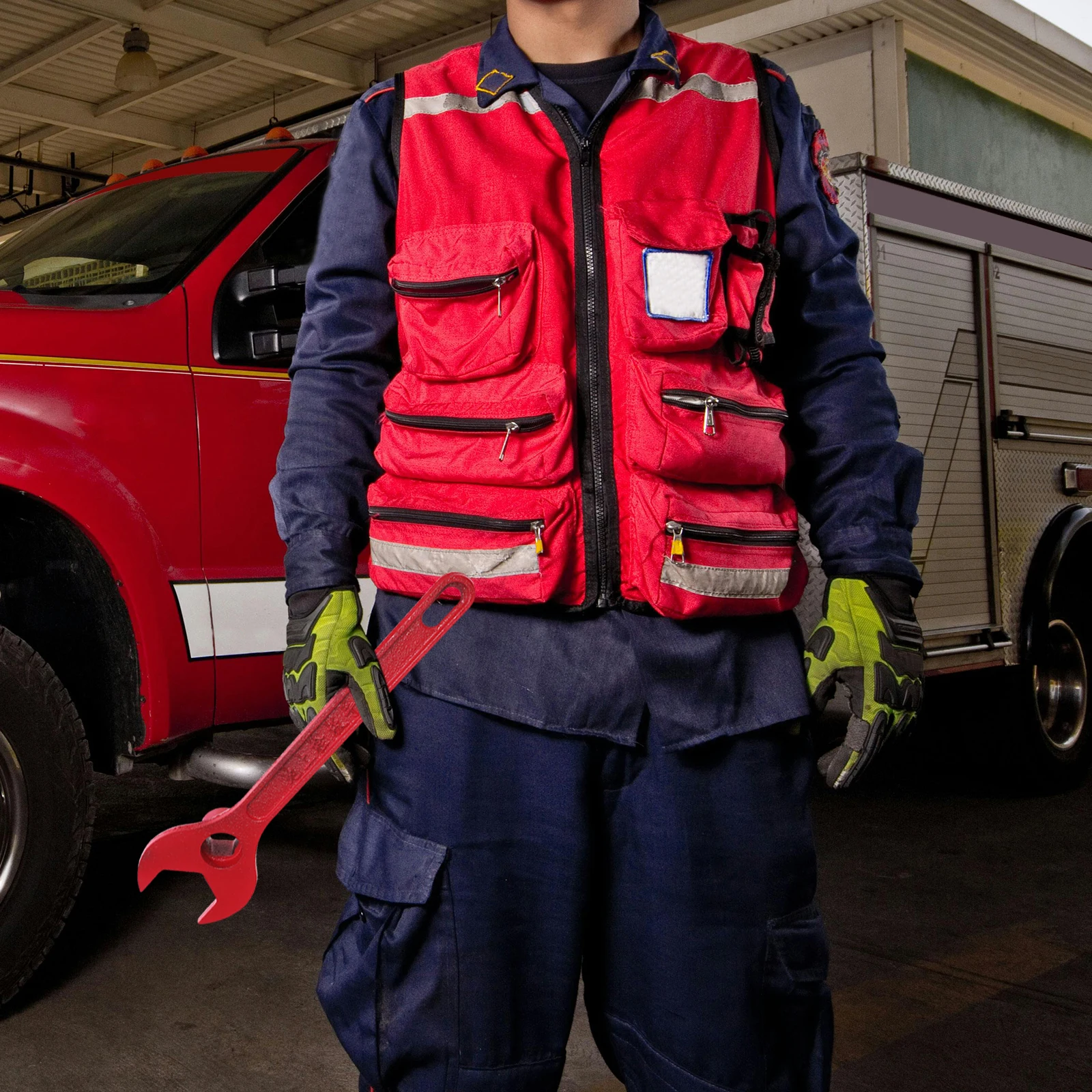 

Fire Hydrant Wrench Metal Spanner Emergency Tools Durable Iron Fire Fighting Tool Portable Hydrant Spanner Set Sprinkler Wrench