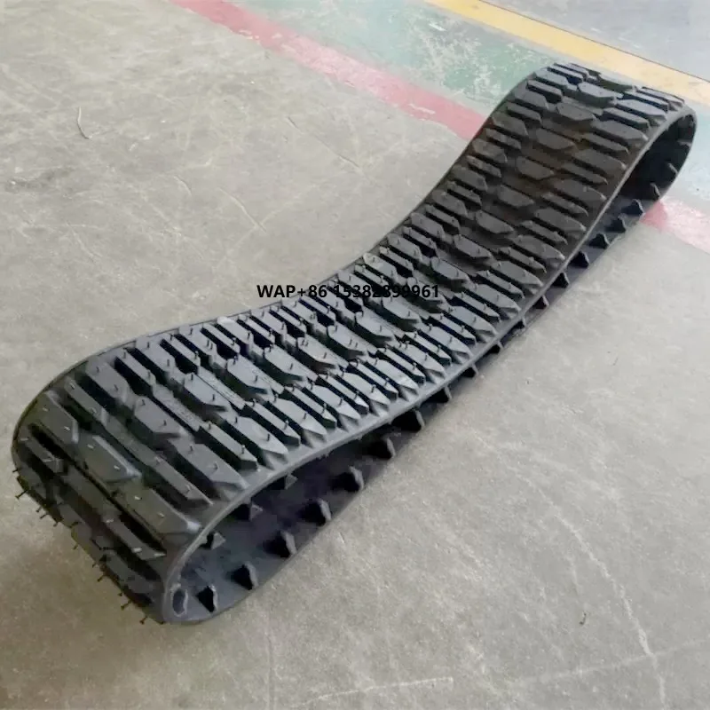 

410mm Wide Snow Machinery Spare Parts Snowmobile Rubber Track