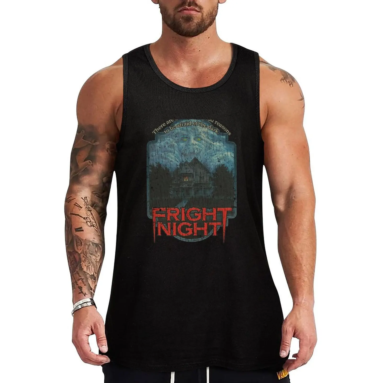 Fright Night 1985 Tank Top sleeveless Men's t-shirts sleeveless vest men