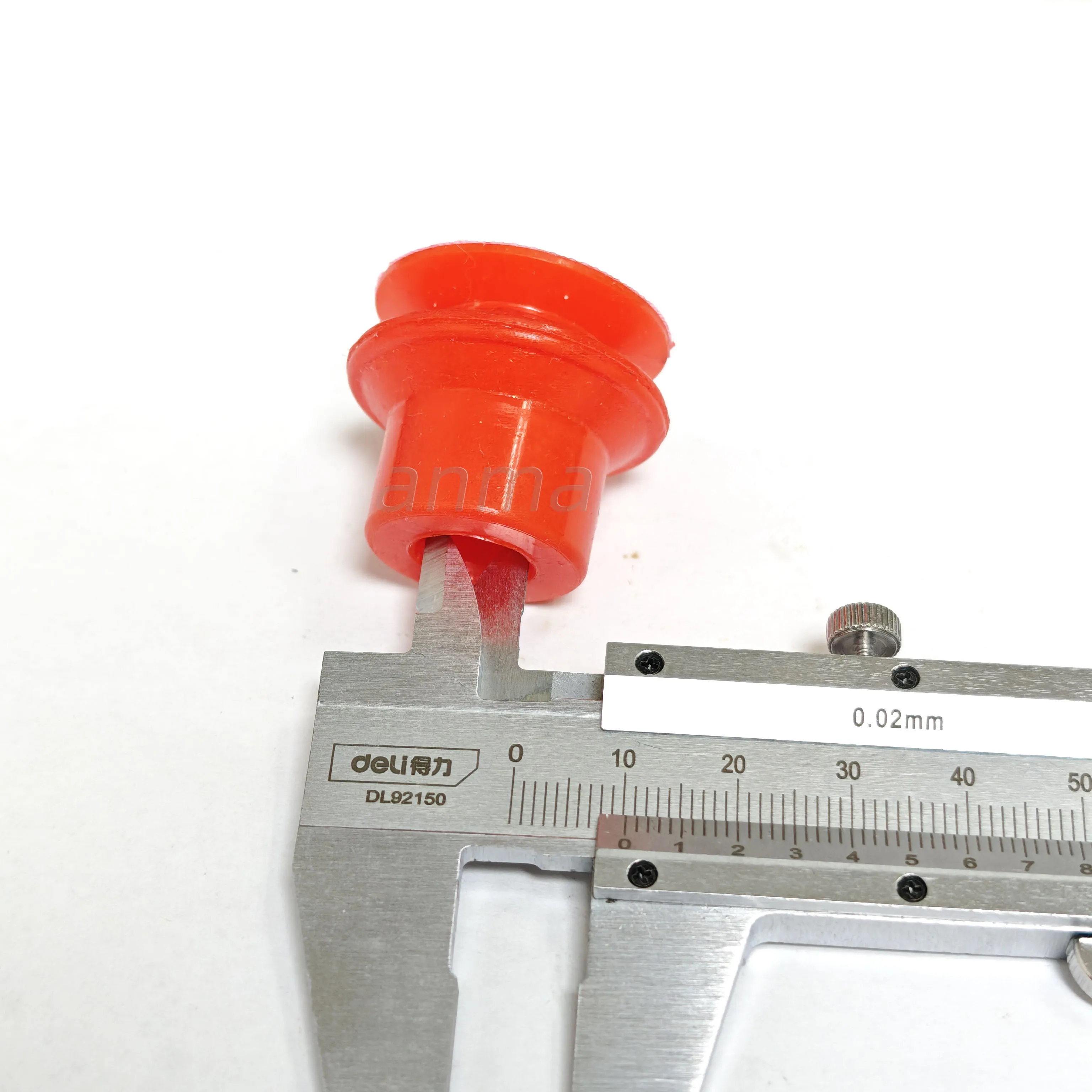 50 piece 30x25x10mm Die-Cutting Paper Cup Machine Rubber Sucker Red suction cup For Printing Machine Parts