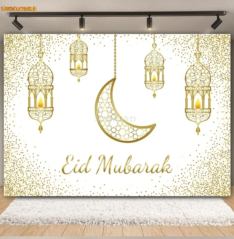 خلفية عيد مبارك للتصوير الفوتوغرافي مصباح القمر عيد الأضحى مسلم رمضان كريم مسجد الإسلامي خلفية استوديو الصور