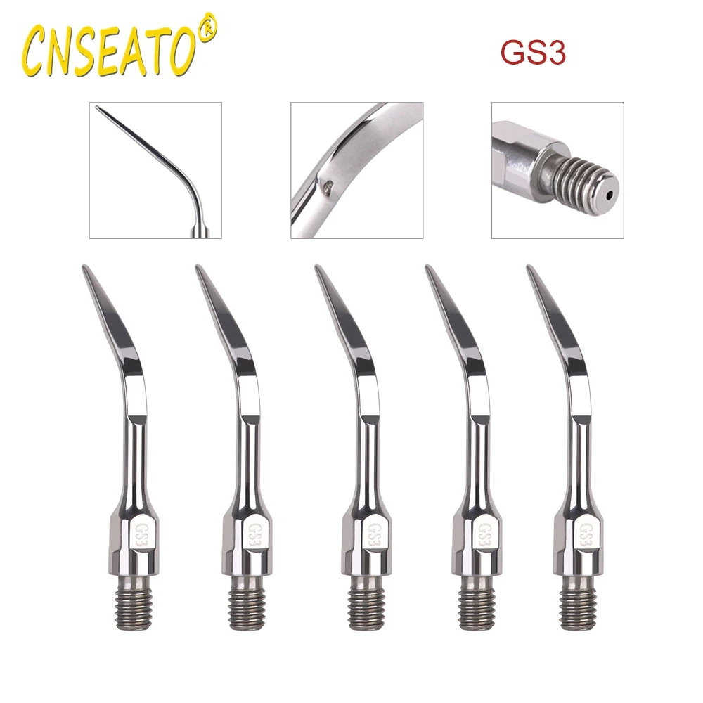 1Pc Dental Scaler Tip Fit SIRONA Ultrasonic Scaler Handpieces Scaling Periodontic Endo Teeth Whitening GS1/2/3/4/5/6 PS1/3/4