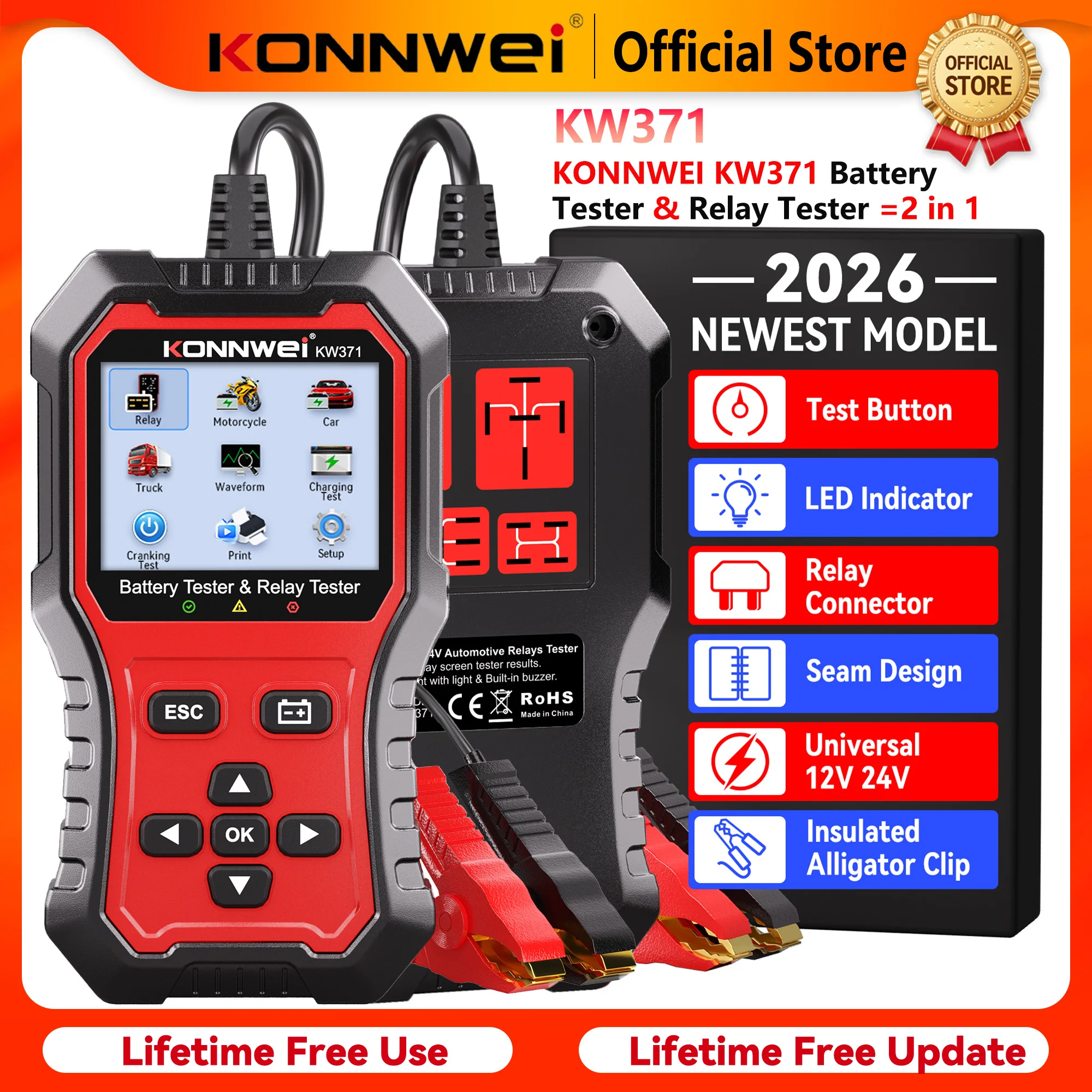 Category image: Car Battery Tester & Charger Tools