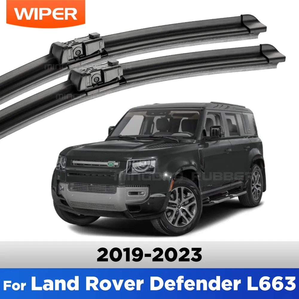 For Land Rover Defender L663 2019-2023 Wiper LHD Front Wiper Blades Windshield Windscreen Window Car Rain Brushes 22