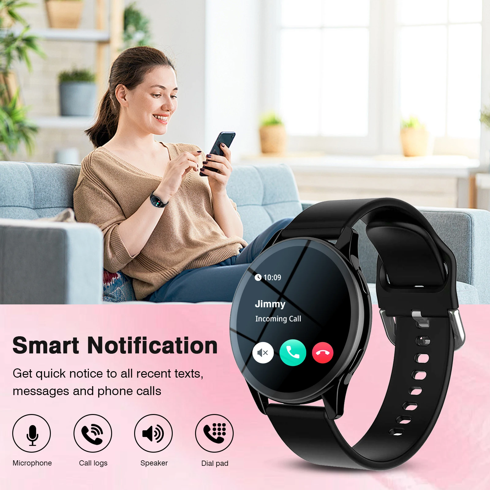 스마트 워치, 무선 통화/다이얼링, 멀티 스포츠 모드, - Smartwatch Iphone Watch For Men 리뷰 및 가격