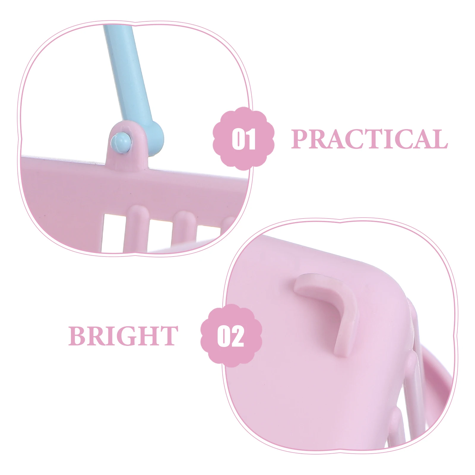 Panier de courses pour enfants, 3 pièces, Mini petit conteneur de stockage d'épicerie, jeu de simulation, choix de fruits cerises, articles divers, salle de bain à domicile