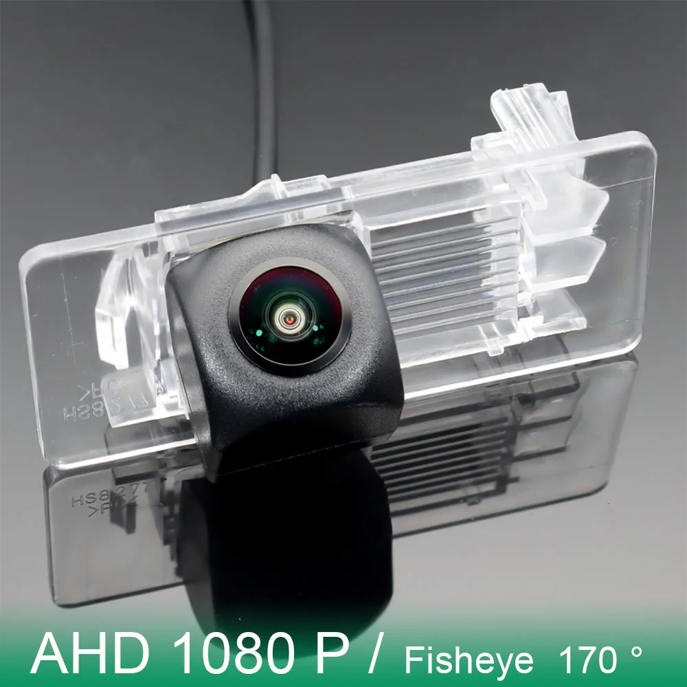 

AHD 1080P 170° CVBS FishEye Car Rear View Camera For Skoda Octavia III A7 (Typ 5E) Wagon Sedan MK3 2013~2020 Car Parking Camera