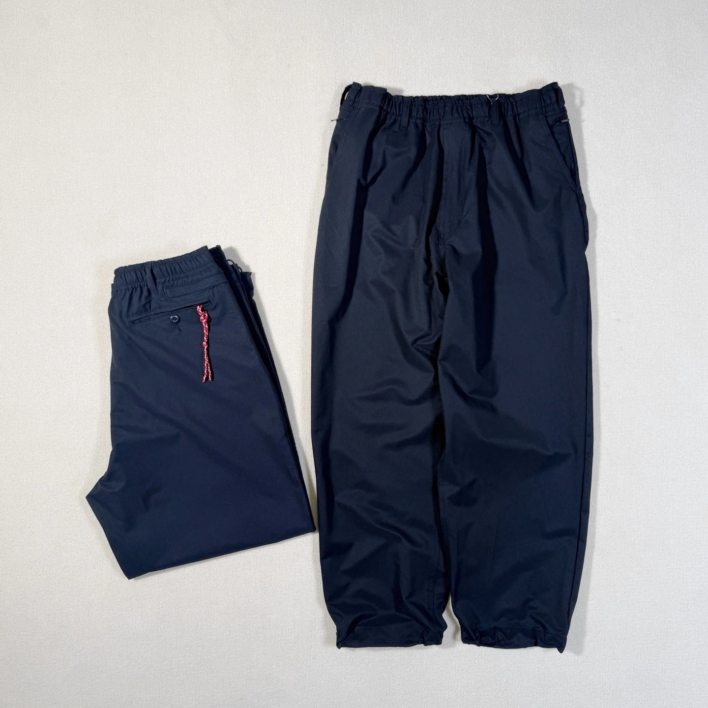 

BMS COOL DOTS Kyoto Red Rope Functional Waterproof and Breathable Elastic Waist Straight Pants