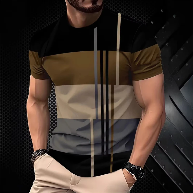 #82 Latest Mens Striped T-Shirts Offers