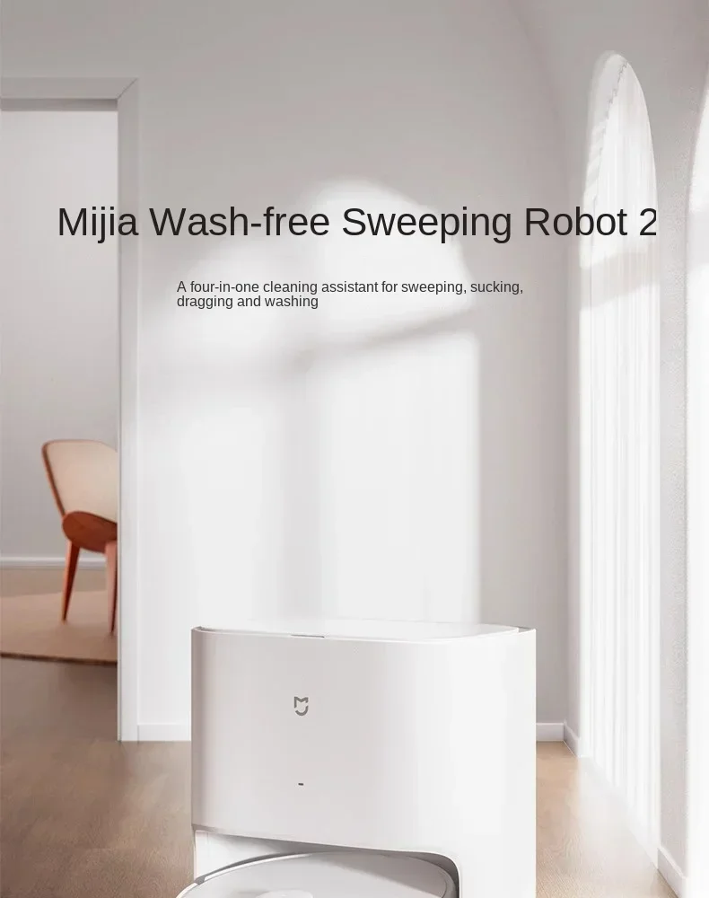 

*fregonas eléctricas Xiaomi Mijia leave-in sweeping and towing robot 2 household intelligent automatic cleaning 로봇청소기 seksrobotu