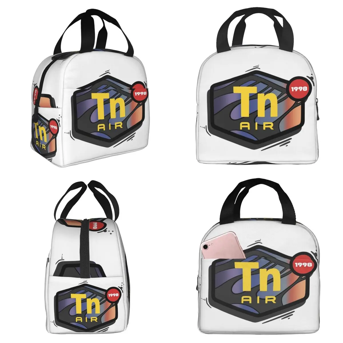 Air Max TN Plus Insulated Lunch Bag for Kids School Cooler Thermal Food Box Tote Portable Lunch Boxes Container