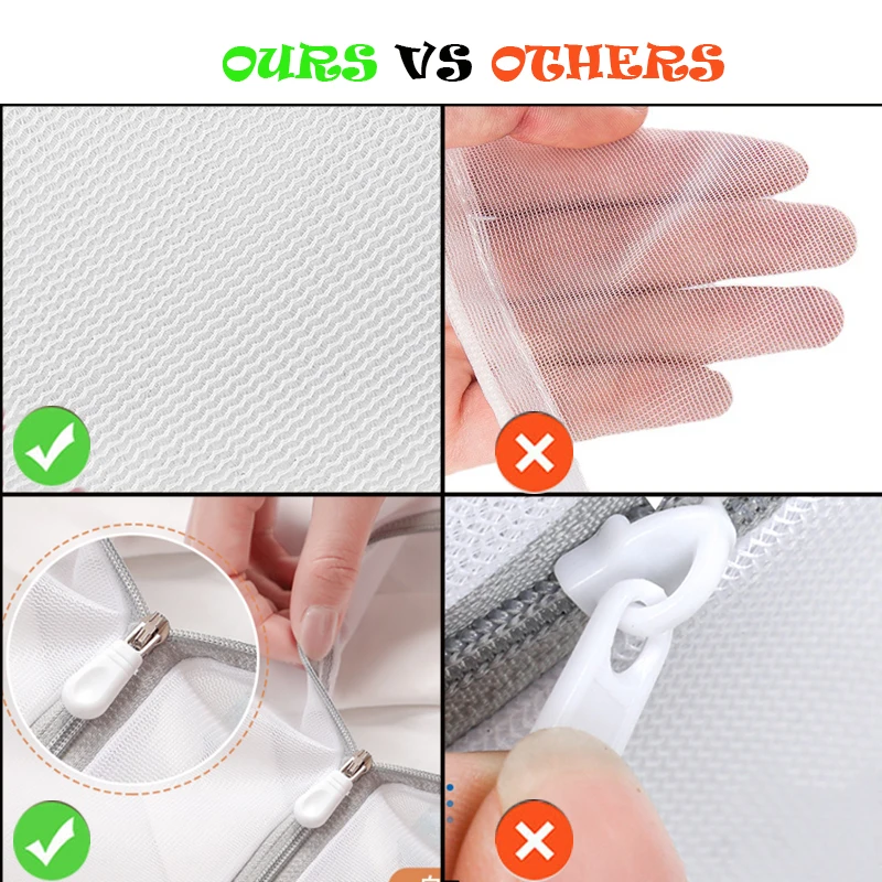 4 قطعة/1 قطعة كيس الغسيل الشبكي أكياس غسيل الغسيل الخشنة صافي سلة الغسيل أكياس الغسيل للغسالات شبكة الصدرية المنظمون