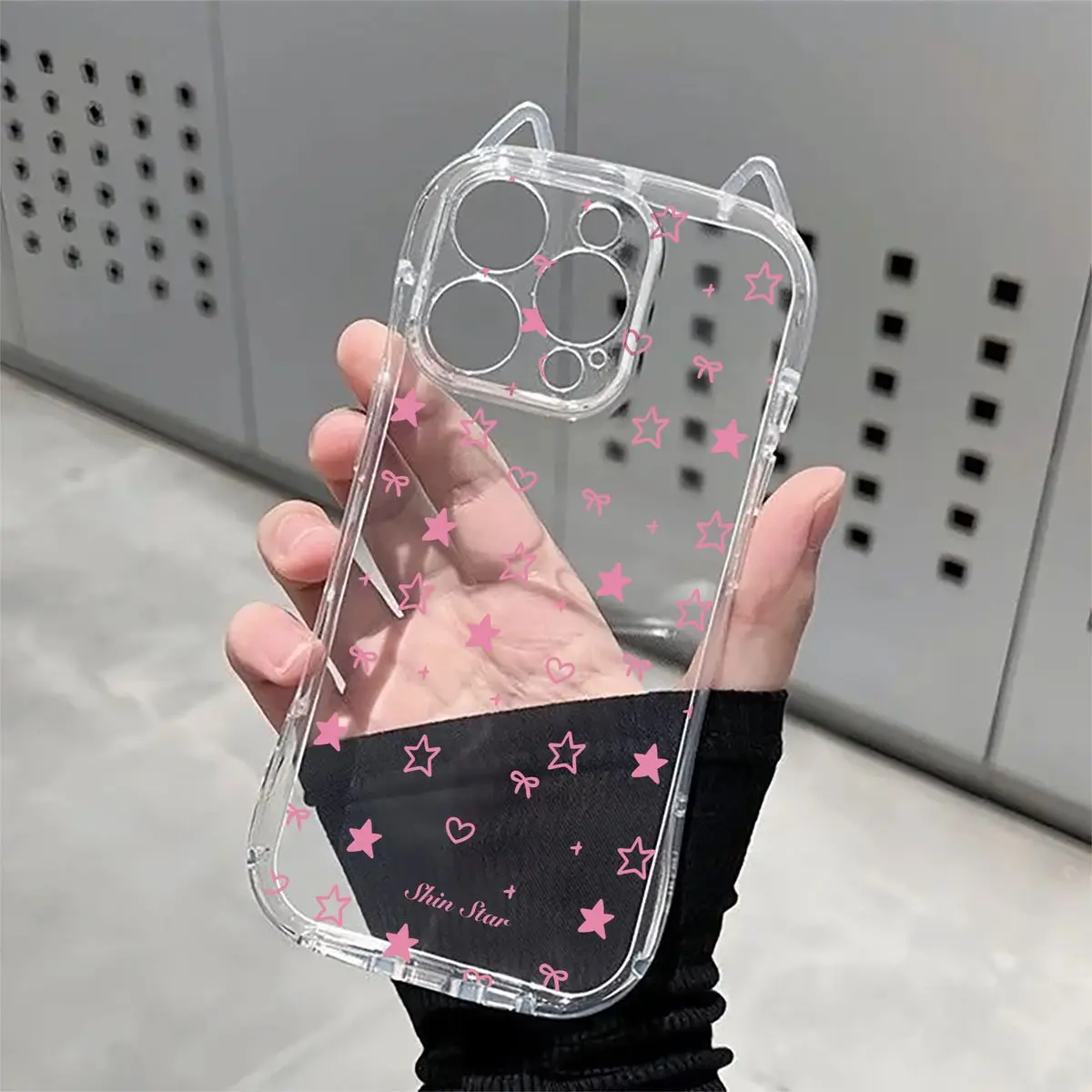 Etui na telefon Pink Star Bow do iPhone’a 17 Pro Max Air 16 15 14 13 12 11 XR XS MAX 7 8 PLUS INS Blue Stars…