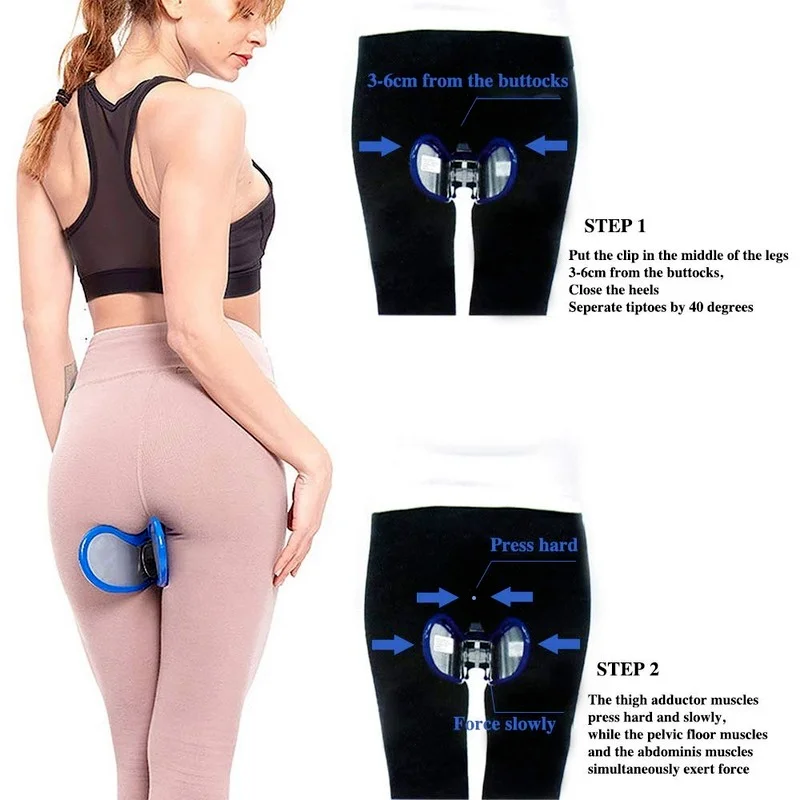 Hip Trainer Pelvic Foor Exerciser Control Device Correction Buttocks Equipment Fitness Bodybuilding Sexy Bladder  exercise