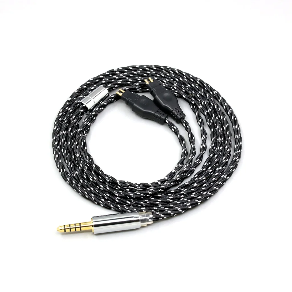 

Twisting Nylon OCC Mixed OFC Earphone Cable For Sennheiser HD650 HD580 HD600 HDxxx HD660S HD58x HD6xx Headphone LN008737