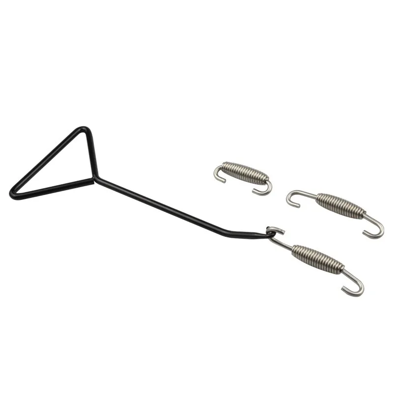 Ferramenta profissional de desmontagem e tração de mola de gancho em forma de T, instalação de mola de suporte lateral, alça ultra longa