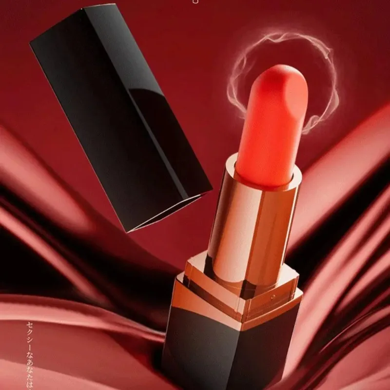 أحمر شفاه صغير هزاز قابلة للشحن المحمولة رصاصة هزاز G-نقطة تدليك محفز اللسان لعق البظر لعبة الجنس للنساء