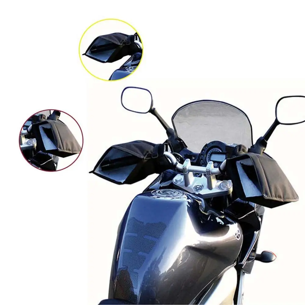 

Motorcycle Accessories Hand Protector Warm Handlebar Grip Muffs Velvet Covers Handlebar Mitts Motorcycle Handlebar Gloves