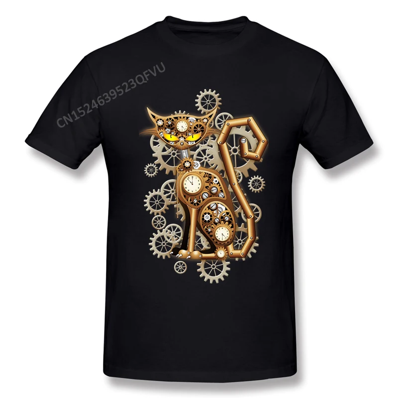 Funny Kawaii Cat New Tshirt Men Women Fashion Print T Shirt Cotton Vintage Design New Graphic Tshirts Custom