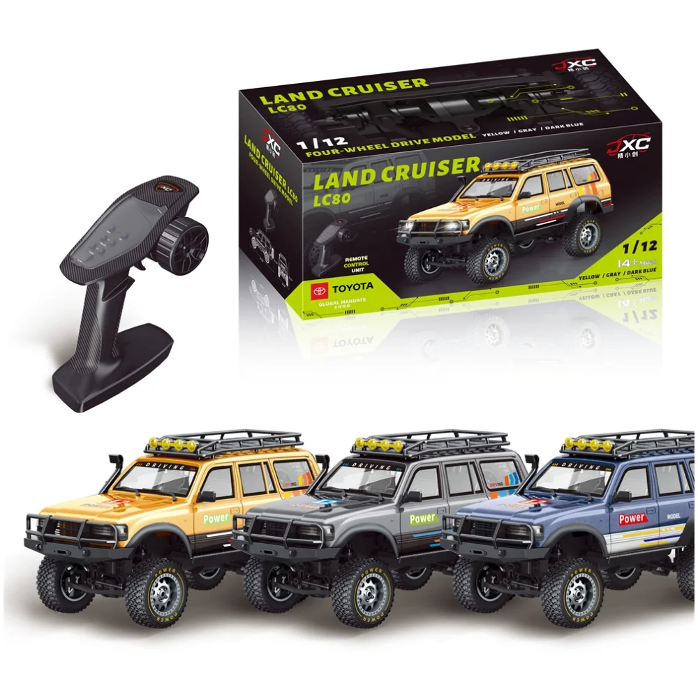 

JXC C5826 RTR 1/12 2.4G 4WD RC Car Rock Crawler Внедорожный альпинистский грузовик Двухскоростной полностью пропорциональный маслонаполненный амортизатор RC автомобиль
