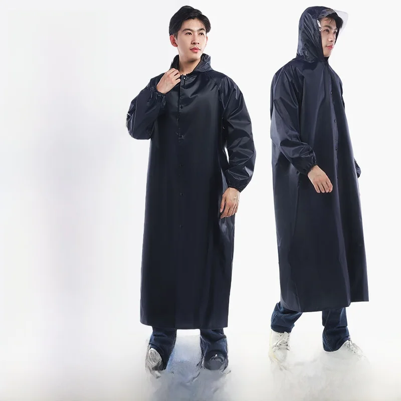 

Водонепроницаемый дождевик-комбинезон для взрослых, для активного отдыха, походов, прочный рабочий костюм, длинный дождевой плащ, всепогодный