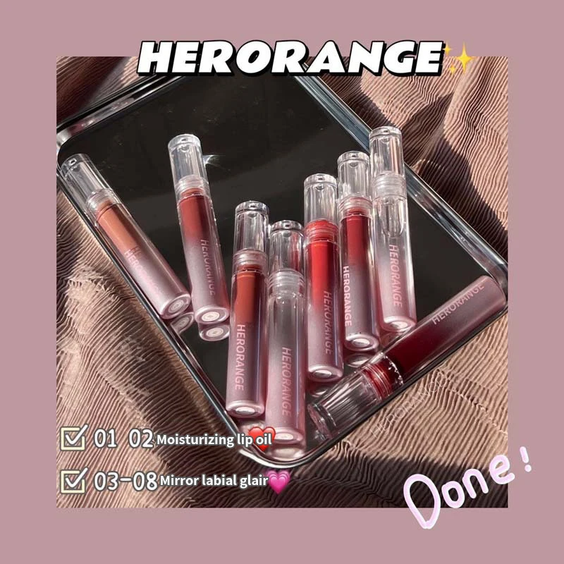 Spiegel Lipgloss Hydraterende Vloeibare Lippenstift Cosmetica Waterdichte Non-Stick Cup Sexy Vrouwen Lip Tint Lip Glazuur Koreaanse Make-Up