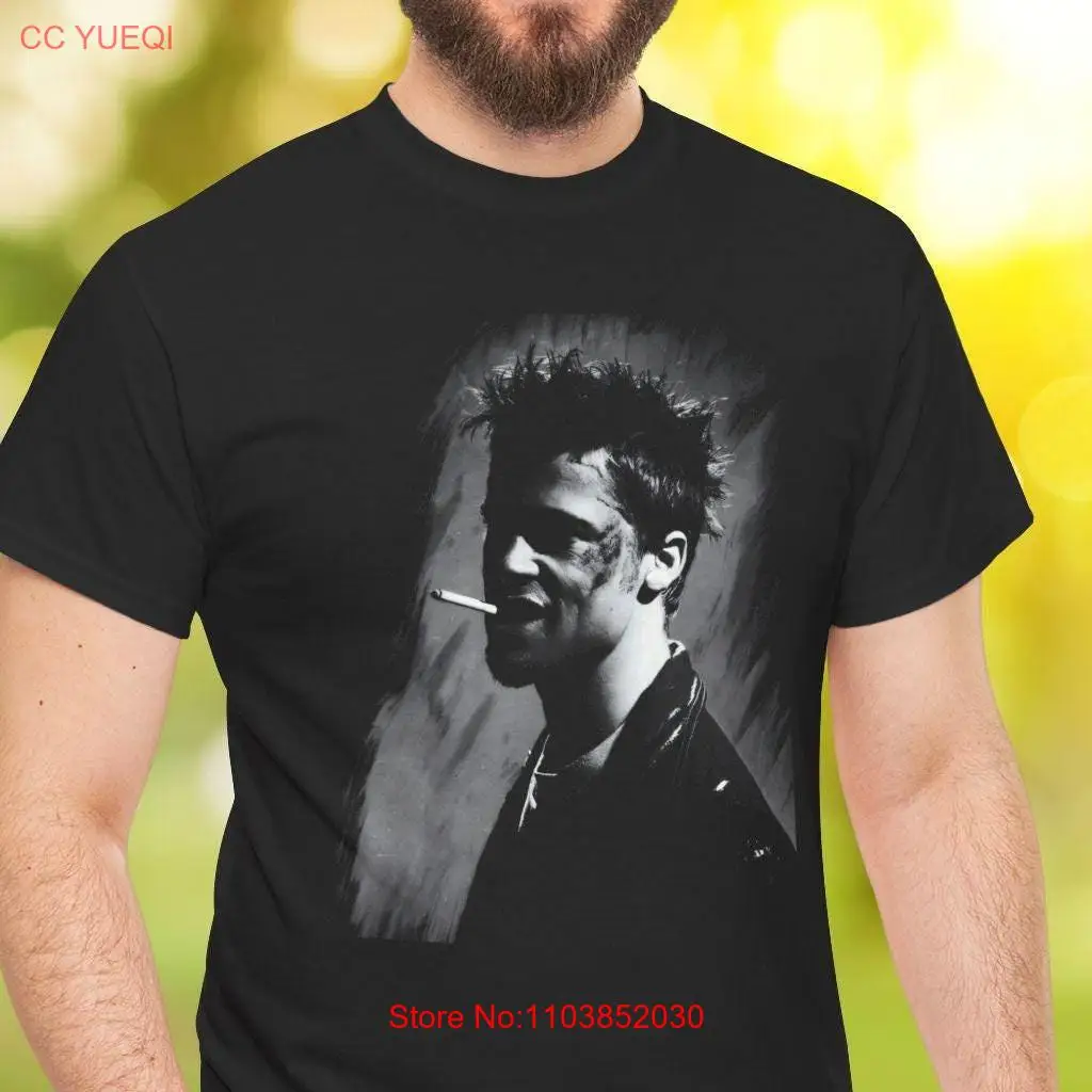 Рубашка «Бойцовский клуб» Tyler Durden t Vintage для женщин и мужчин, фильм с длинными или короткими рукавами