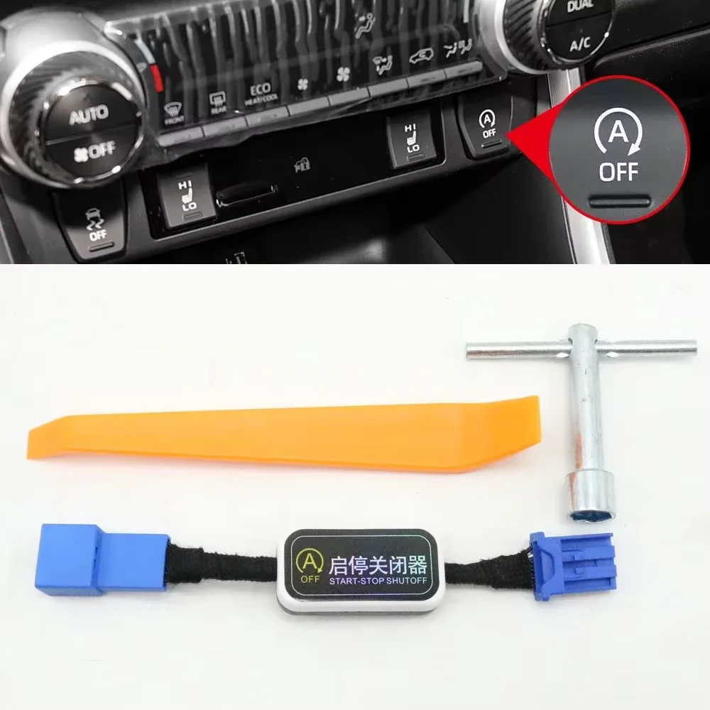 Automatische Stop Start Motor System Eliminator Off Closer Control Sensor Stecker Smart Cancel Kabel Für Toyota RAV4 XA50 2019-2024