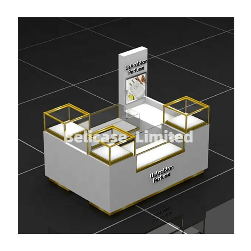 

Custom. custom Luxury Perfume Shop Showcase Perfume Store Fixture Shopping Mall Perfume Kiosk Stand