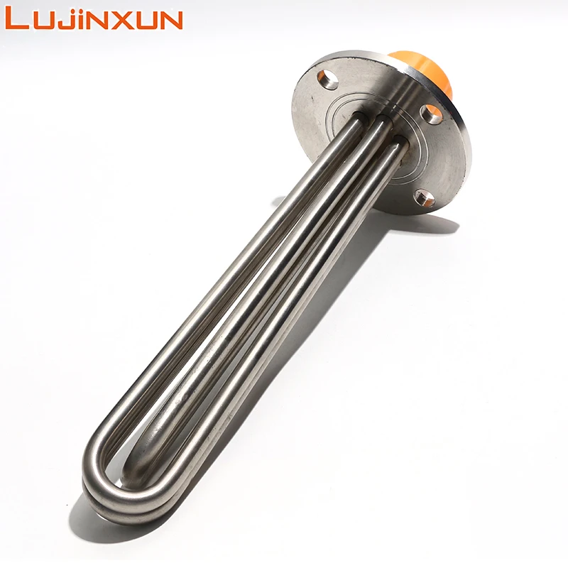 LUJINXUN 380 فولت آلة التجفيف عنصر التدفئة قالب درجة الحرارة آلة أنبوب التدفئة 6KW 9KW 130 مللي متر شفة 316SUS 12 مللي متر أنبوب 1 قطعة