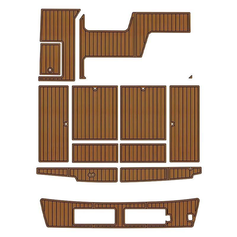 

Изготовленные на заказ тяговые коврики Yechat для SeaRay 340 Sundancer (Opt B) 1985-1997 годов, подушечки для кокпита, пенопласт EVA, напольный коврик из искусственной палубы