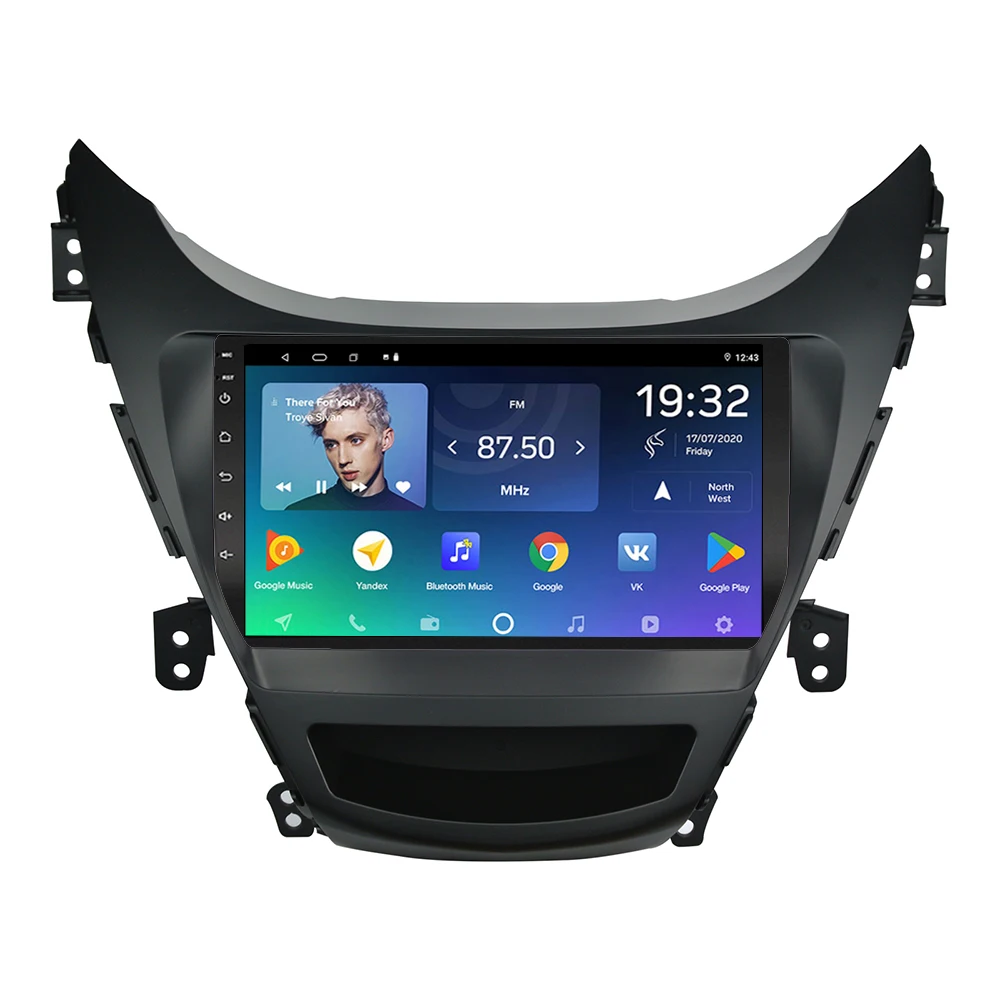 Car Radio Android 11 With Full Touch for 9 Inch GPS Navigation Car Radio Player for Hyundai Elantra 2011-2014