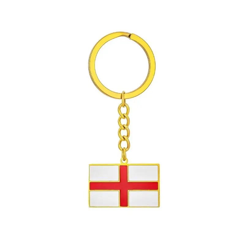 P9FE Einzigartiger Schlüsselanhänger mit britischer Flagge und schottischem englischem Detail, für Geschenke und Souvenirs – Detail 9