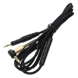 Premium Sound Cable with In-line Remote and Mic- for ATH M50X/M40X/M70X Dropship